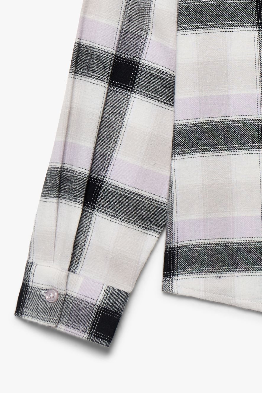 КЛЕТЧАТАЯ РУБАШКА ИЗ ХЛОПКА