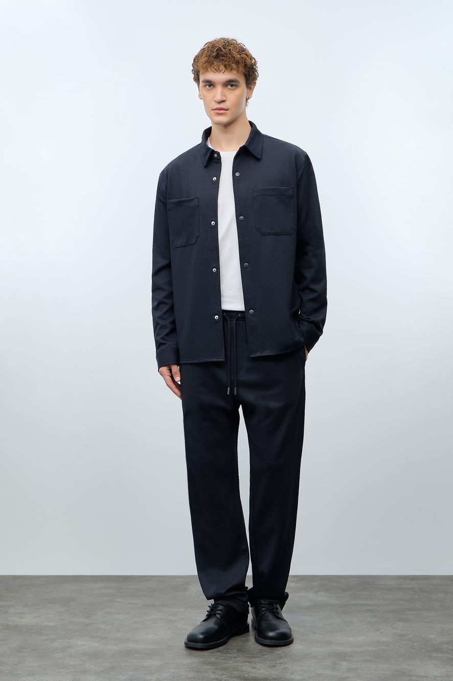 РУБАШКА ИЗ ТКАНИ С РЕЛЬЕФНЫМ УЗОРОМ, ЛЕГКАЯ В УХОДЕ