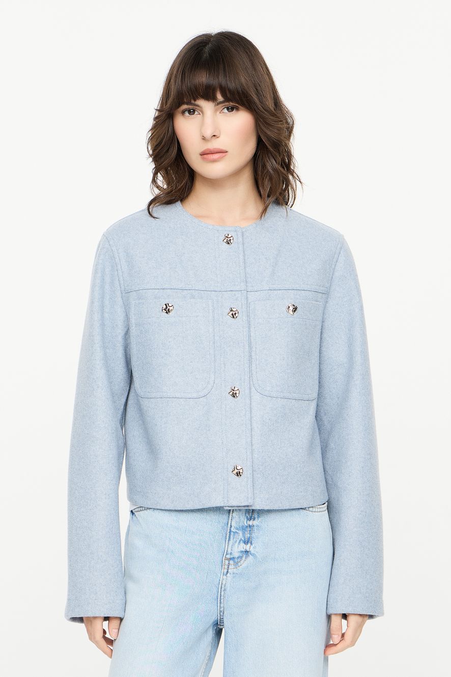 БЛЕЙЗЕР ИЗ МЯГКОЙ ТКАНИ