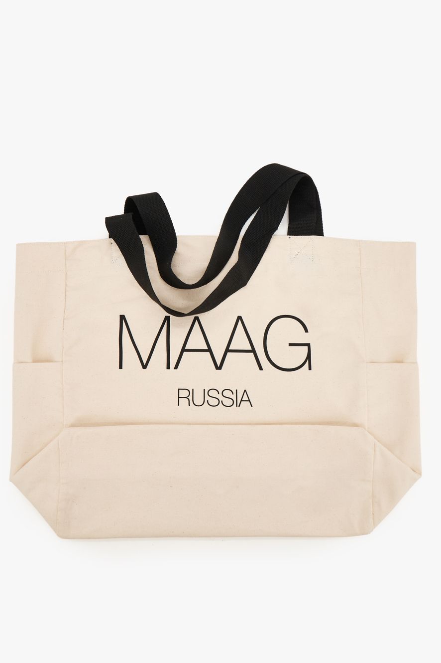 СУМКА ШОПЕР С ЛОГОТИПОМ