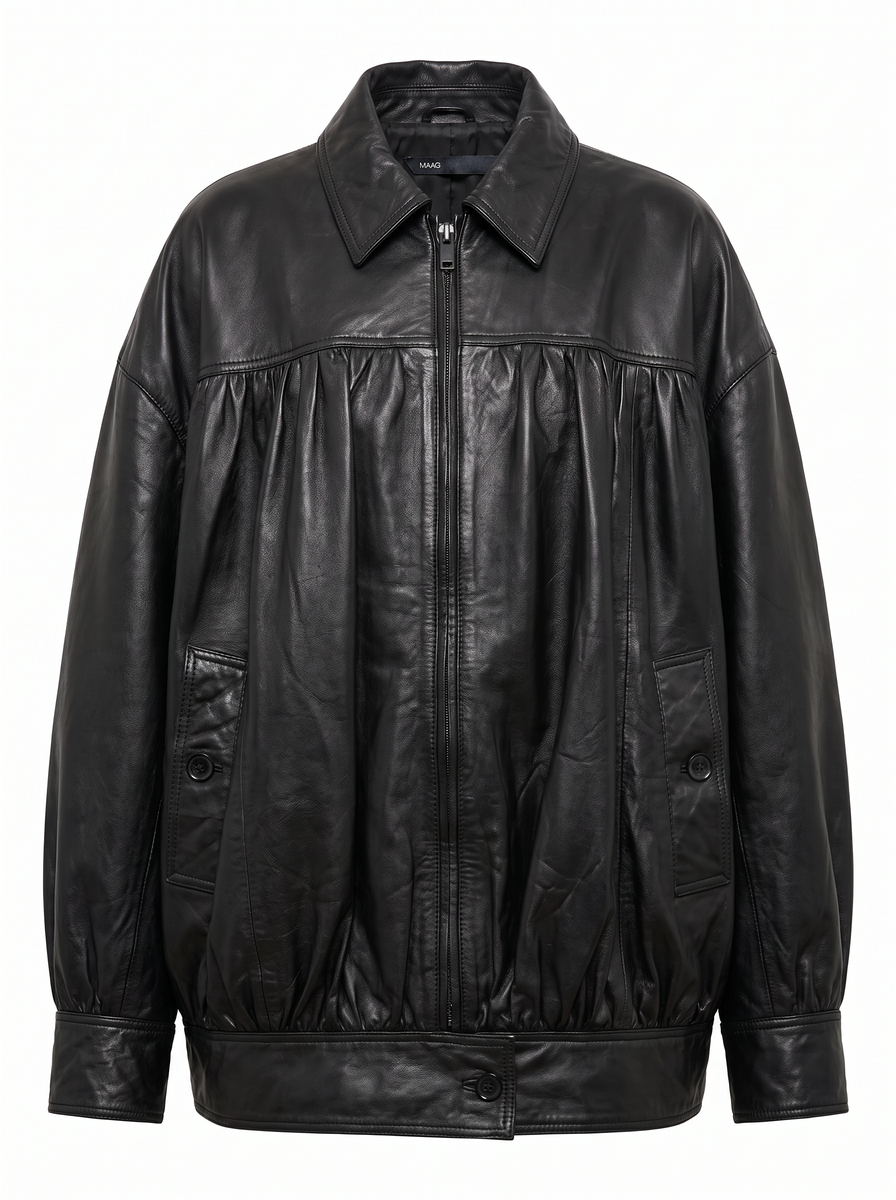 LONG LEATHER JACKET