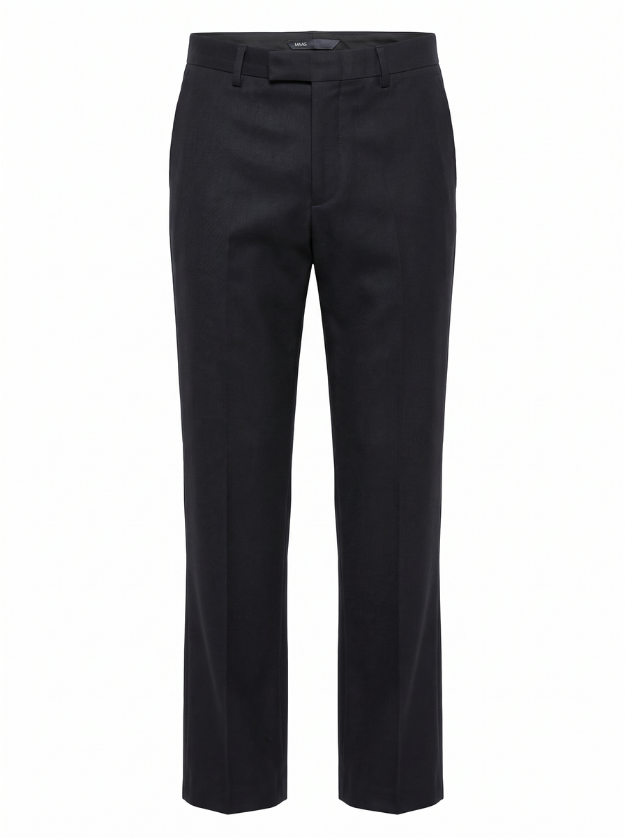 WOOL BLEND TROUSERS