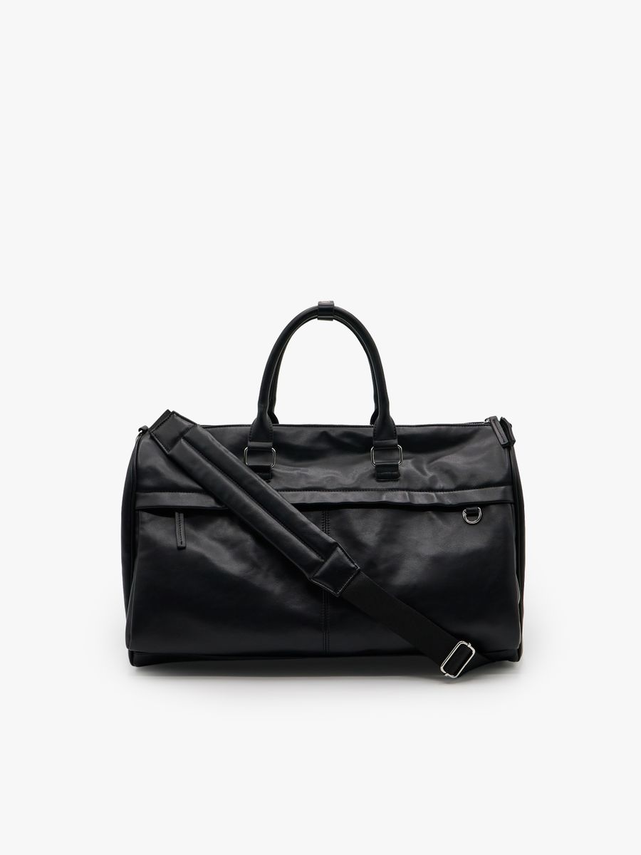 BOWLING BAG IN FAUX LEATHER