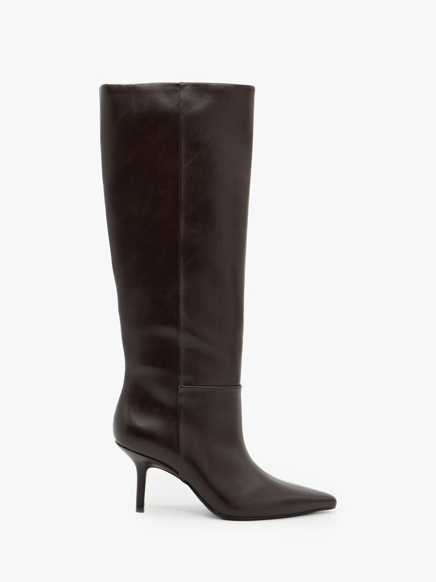 HIGH-HEEL KNEE BOOTS